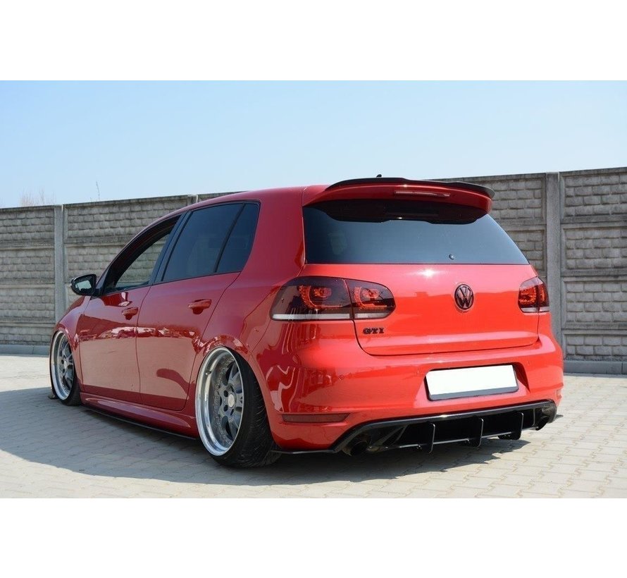 Maxton Design SPOILER EXTENSION VW GOLF 6 GTI / R