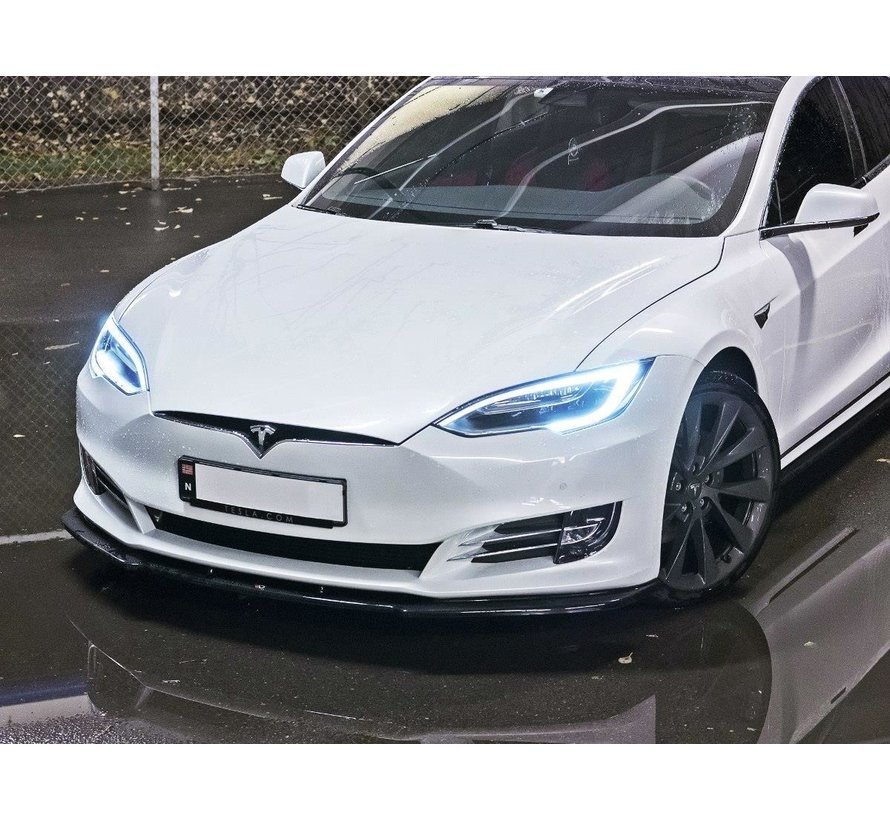 Maxton Design FRONT SPLITTER V.1 TESLA MODEL S FACELIFT