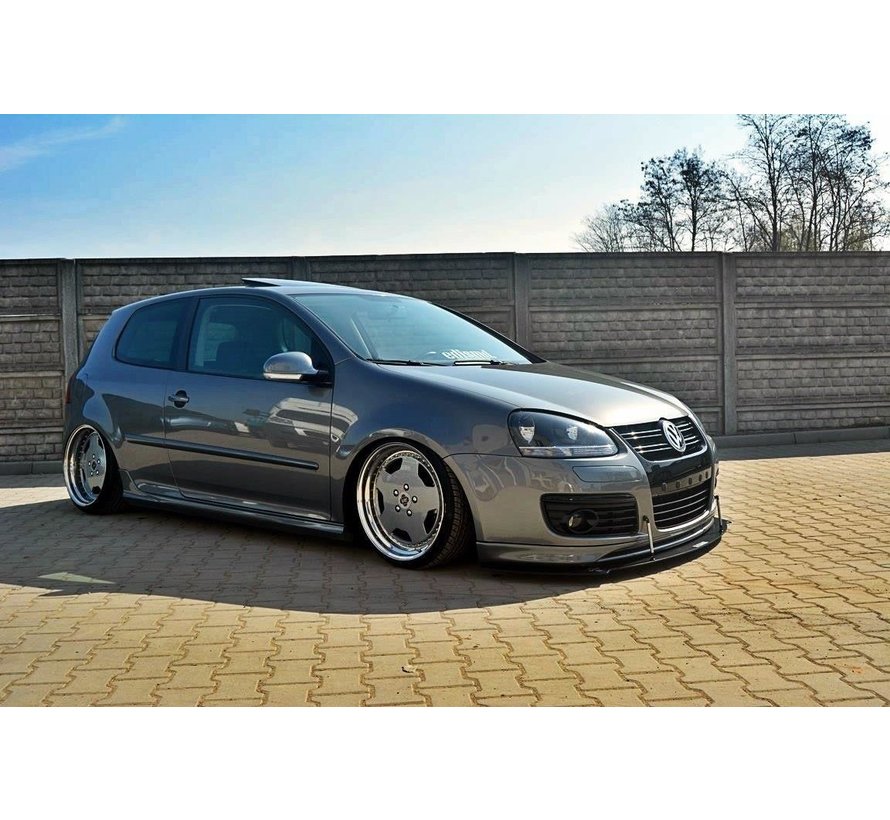 Maxton Design FRONT RACING SPLITTER VW GOLF 5 GTI 30TH