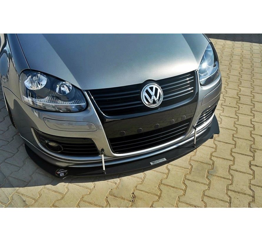 Maxton Design FRONT RACING SPLITTER VW GOLF 5 GTI 30TH