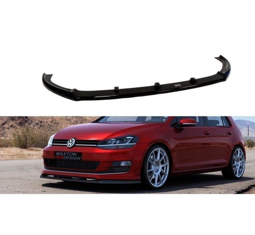 Maxton Design FRONT SPLITTER VW GOLF 7 FOR SPORT PACK