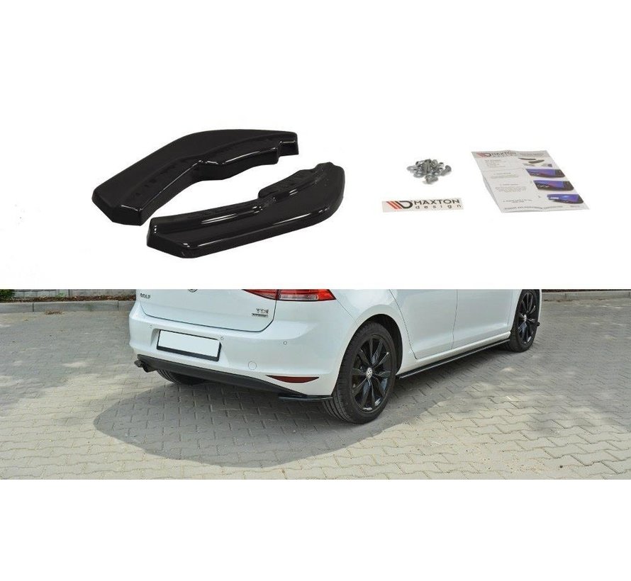 Maxton Design REAR SIDE SPLITTERS VW GOLF 7 STANDARD