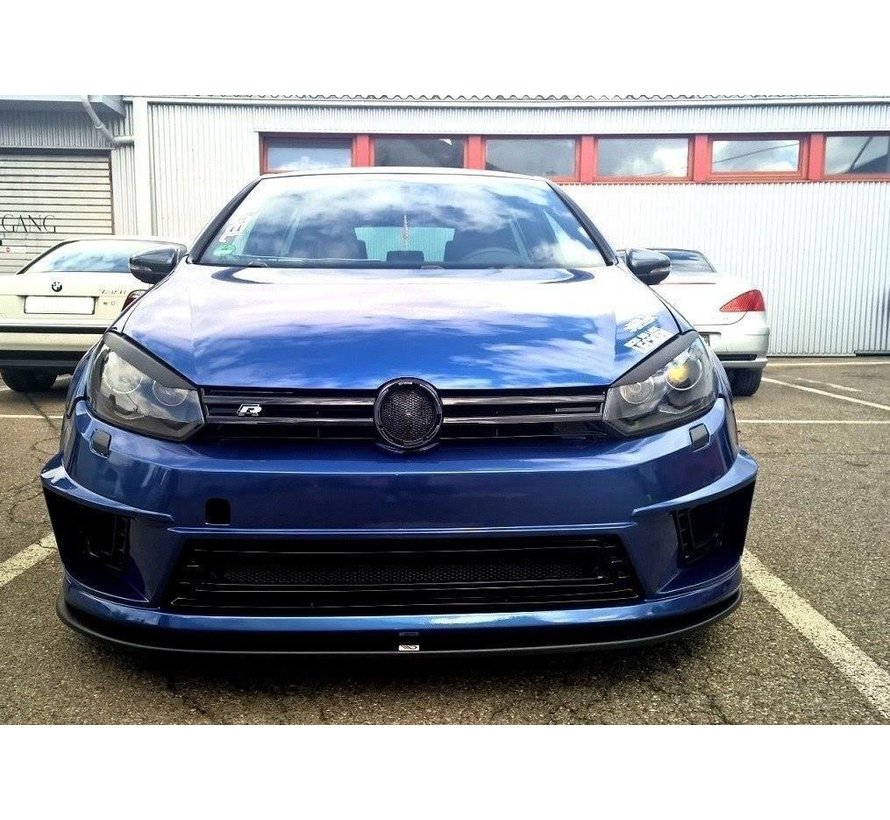 Maxton Design FRONT SPLITTER VW GOLF 6 (FOR R400 BUMPER)