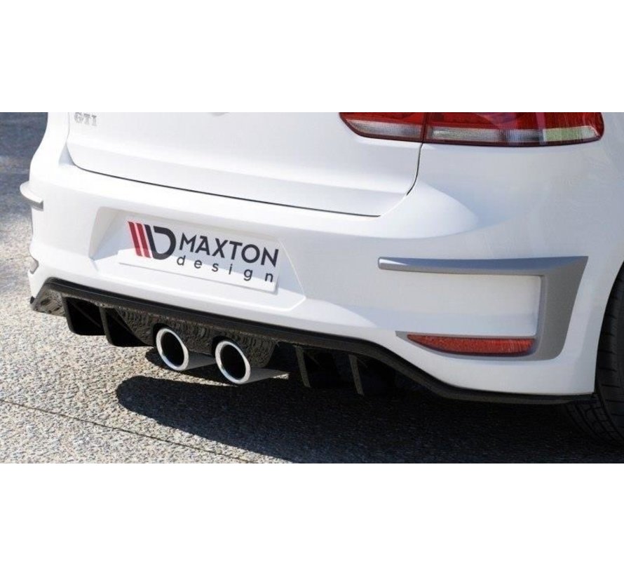 Maxton Design REAR BUMPER VW GOLF 6 (R400 LOOK)