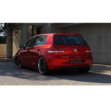Maxton Design Maxton Design DIFFUSER VW GOLF 6 WITHOUT EXHAUST HOLE