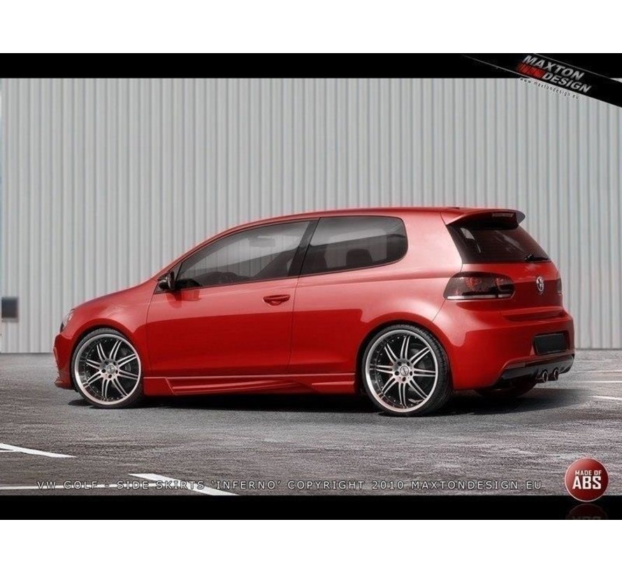 Maxton Design SIDE SKIRTS GOLF 6 < INFERNO >