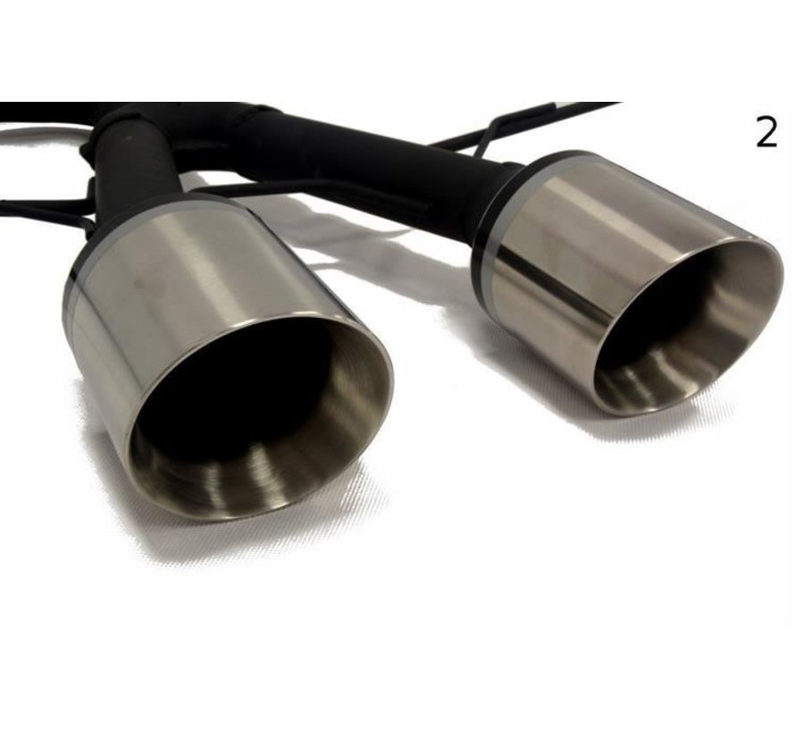 Maxton Design SPORTS EXHAUST TIPS VOLKSWAGEN GOLF 5, GOLF 6 AND SCIROCCO