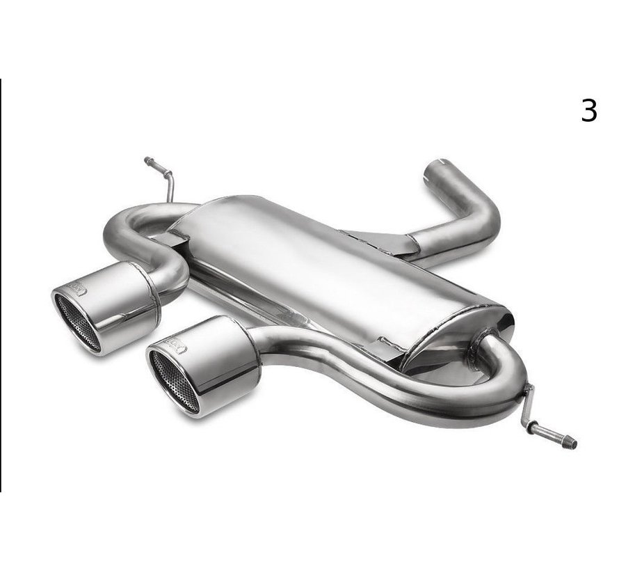 Maxton Design VOLKSWAGEN GOLF 6, GOLF 5 R32, SCIROCCO 3 SPORTS EXHAUST MUFFLER EXHAUST