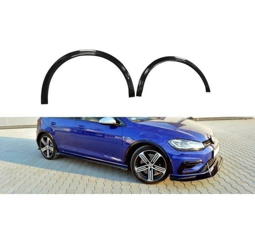 Maxton Design FENDERS EXTENSION VW GOLF 7 R (FACELIFT)