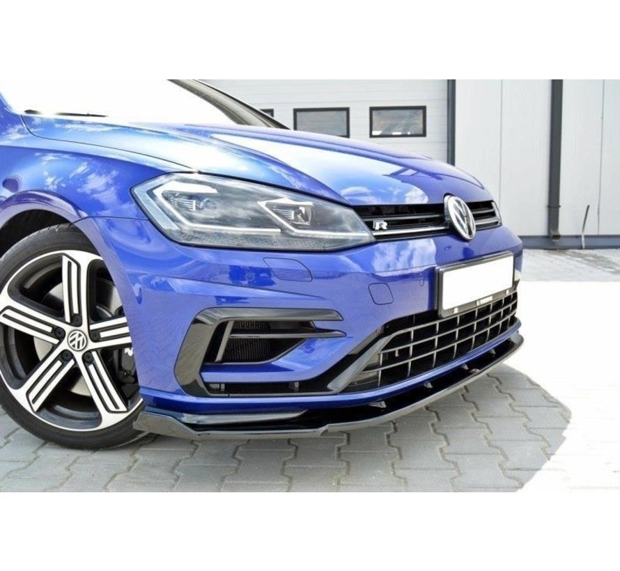 Maxton Design FRONT SPLITTER V.1 VW GOLF 7 R (FACELIFT)