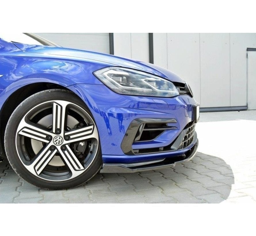 Maxton Design FRONT SPLITTER V.1 VW GOLF 7 R (FACELIFT)