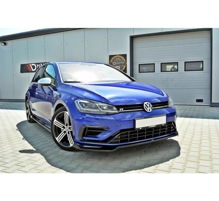 Maxton Design FRONT SPLITTER V.2 VW GOLF 7 R (FACELIFT)