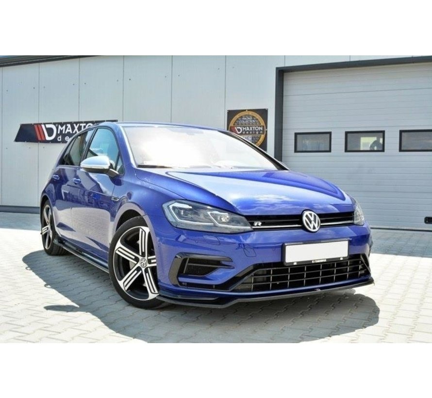 Maxton Design FRONT SPLITTER V.3 VW GOLF 7 R (FACELIFT)