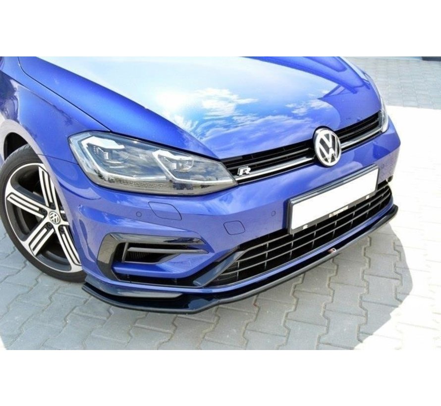 Maxton Design FRONT SPLITTER V.3 VW GOLF 7 R (FACELIFT)