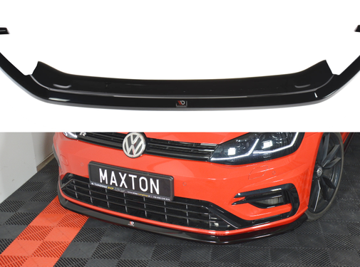 Maxton Design Maxton Design FRONT SPLITTER V.6 VW GOLF 7 R FACELIFT