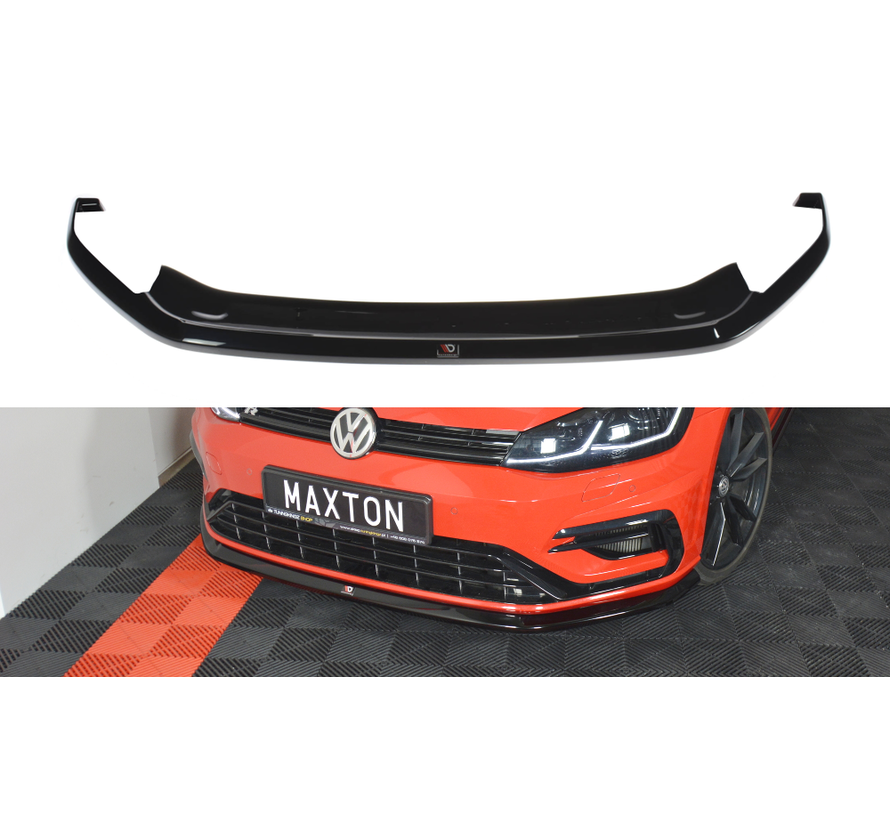 Maxton Design FRONT SPLITTER V.6 VW GOLF 7 R FACELIFT