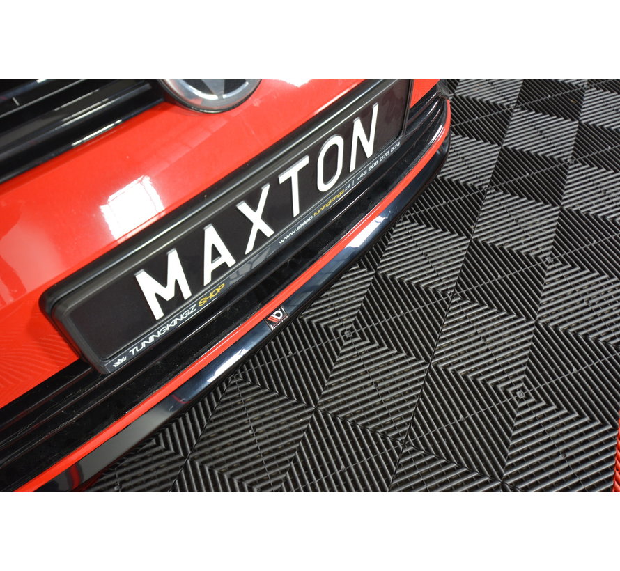 Maxton Design FRONT SPLITTER V.6 VW GOLF 7 R FACELIFT