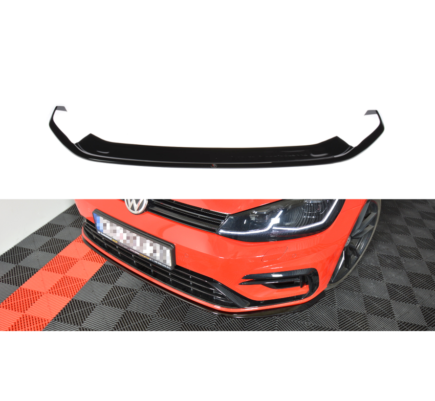 Maxton Design FRONT SPLITTER V.7 VW GOLF 7 R FACELIFT