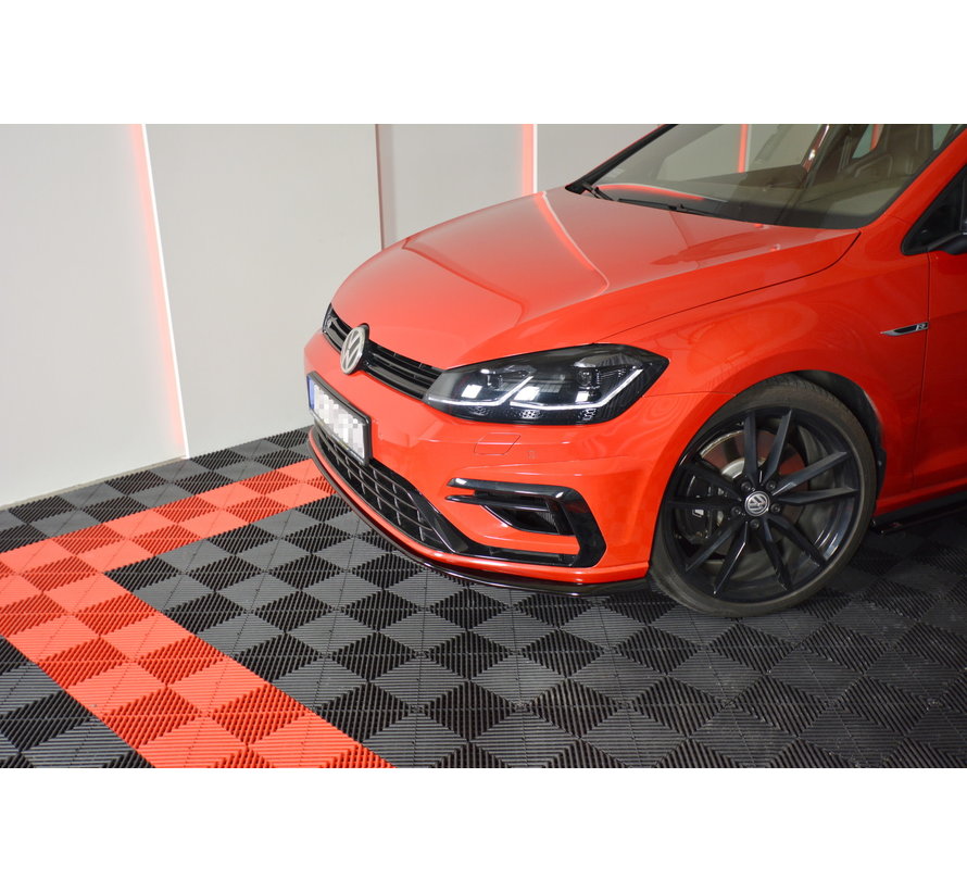 Maxton Design FRONT SPLITTER V.7 VW GOLF 7 R FACELIFT