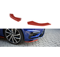 Maxton Design FRONT SPLITTER V.8 VW GOLF 7 R FACELIFT