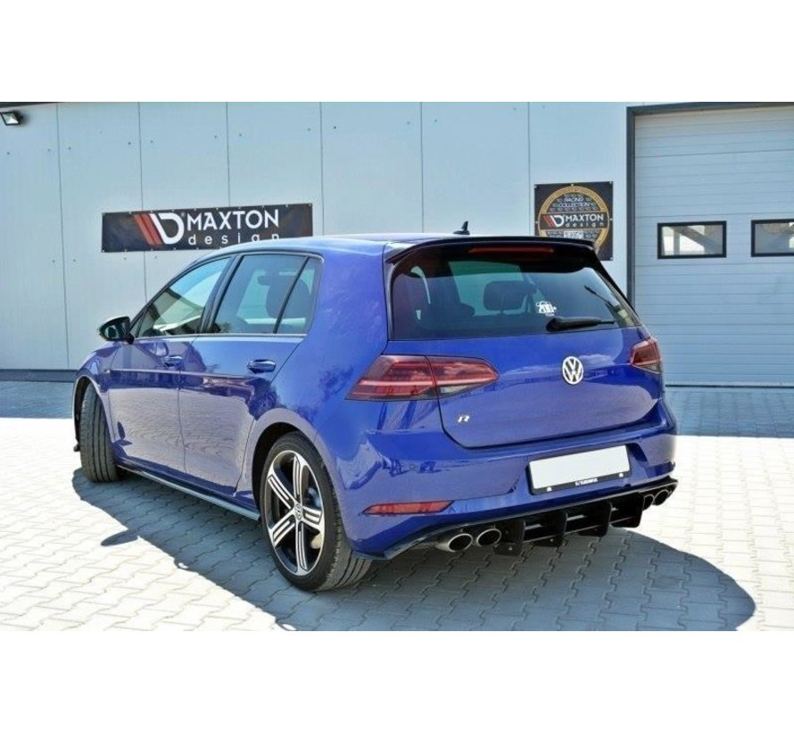 Maxton Design REAR DIFFUSER VW GOLF 7 R (FACELIFT)