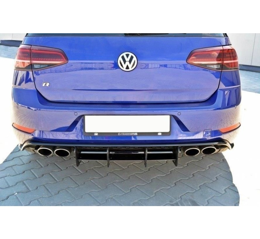 Maxton Design REAR DIFFUSER VW GOLF 7 R (FACELIFT)