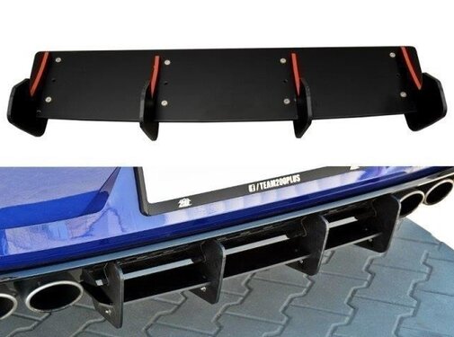 Maxton Design Maxton Design REAR DIFFUSER VW GOLF 7 R (FACELIFT)