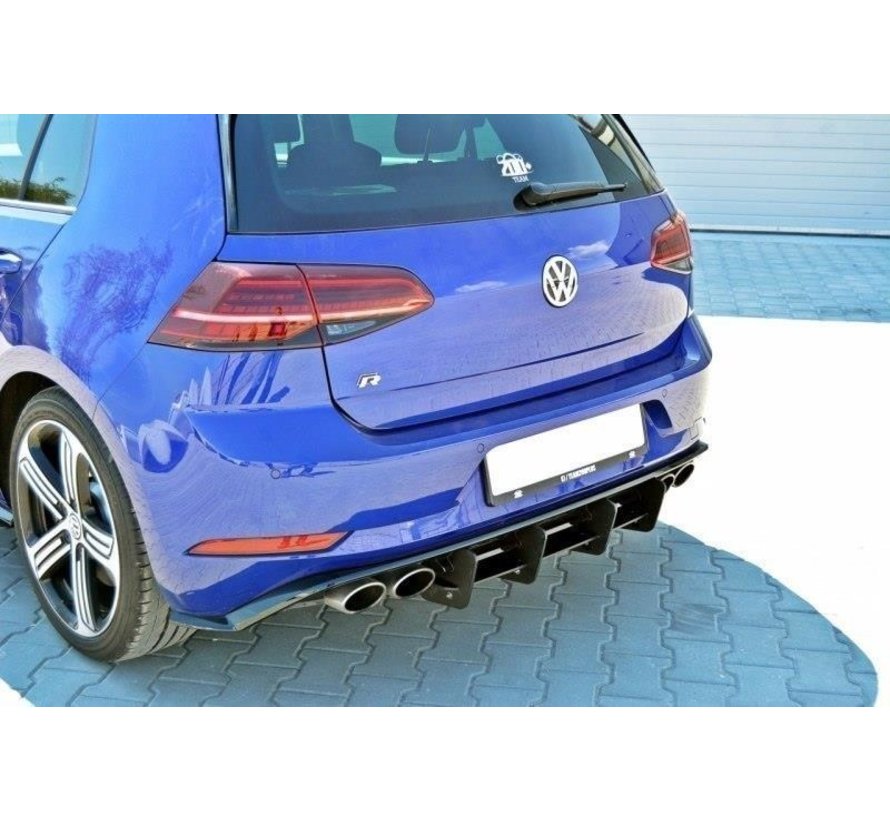Maxton Design REAR DIFFUSER VW GOLF 7 R (FACELIFT)