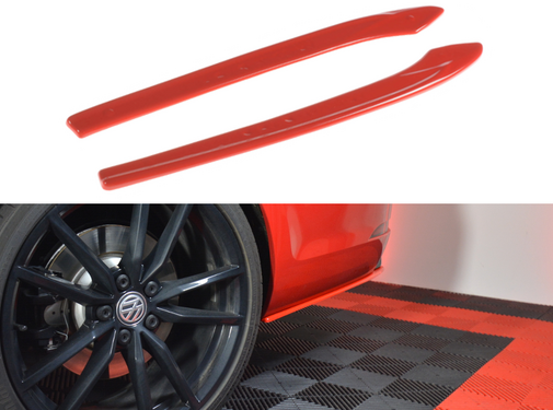 Maxton Design Maxton Design REAR SIDE SPLITTERS V.2 VW GOLF 7 R VARIANT FACELIFT