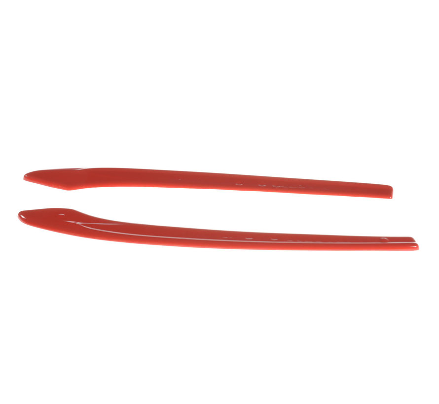 Maxton Design REAR SIDE SPLITTERS V.2 VW GOLF 7 R VARIANT FACELIFT