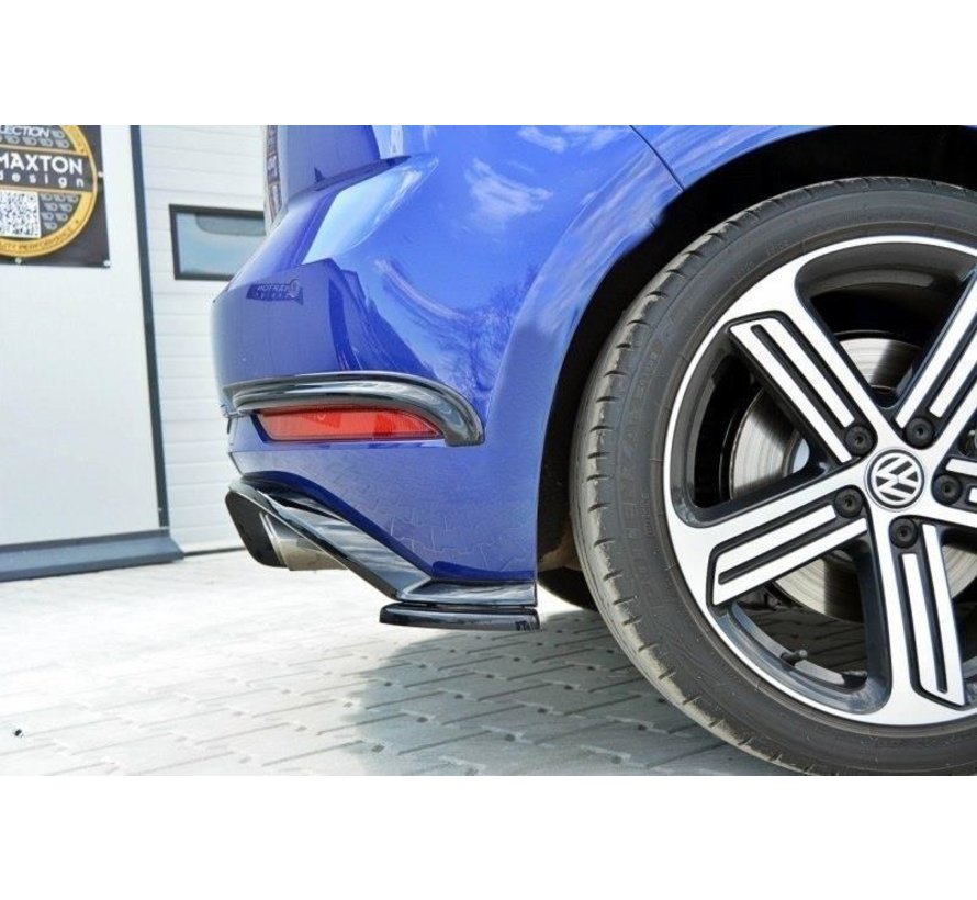 Maxton Design REAR SIDE SPLITTERS VW GOLF 7 R (FACELIFT)
