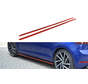 Maxton Design SIDE SKIRTS DIFFUSERS VW GOLF 7 R (FACELIFT)