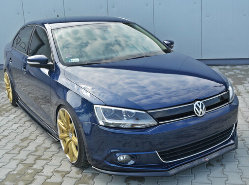 Maxton Design Maxton Design FRONT SPLITTER V.2 VOLKSWAGEN JETTA MK6 SEDAN PREFACE