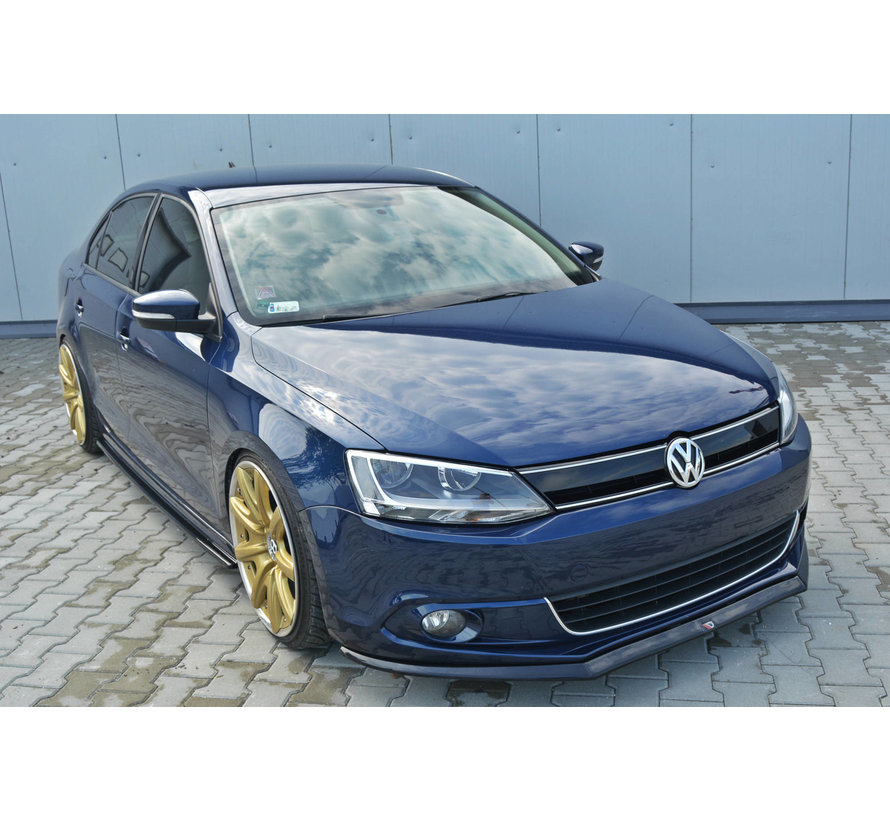 Maxton Design FRONT SPLITTER V.2 VOLKSWAGEN JETTA MK6 SEDAN PREFACE