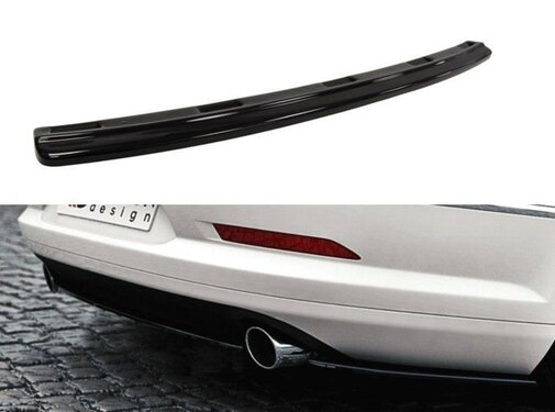 Maxton Design Maxton Design CENTRAL REAR SPLITTER VW PASSAT CC R36 RLINE (PREFACE) (WITHOUT VERTICAL BARS)