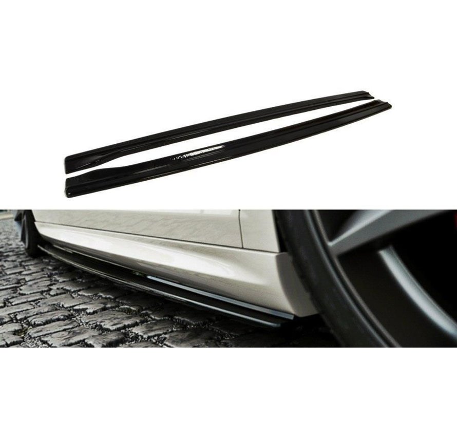 Maxton Design SIDE SKIRTS DIFFUSERS VW PASSAT CC R36 RLINE (PREFACE)