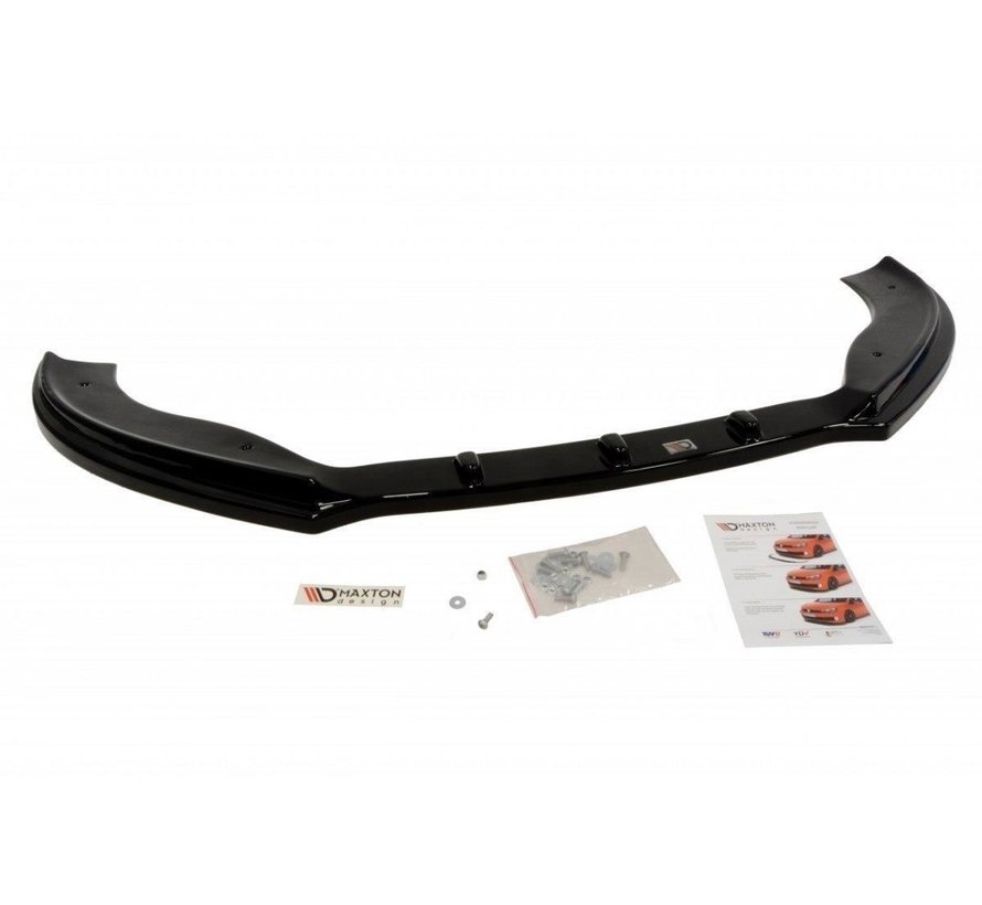 Maxton Design FRONT SPLITTER V.1 VW PASSAT CC PREFACE MODEL, STANDARD BUMPER