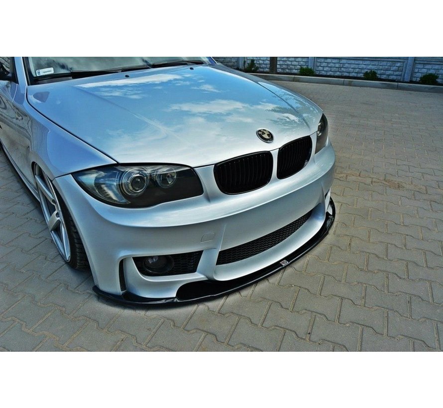 Maxton Design FRONT SPLITTER passend voor BMW 1 E87 M-DESIGN