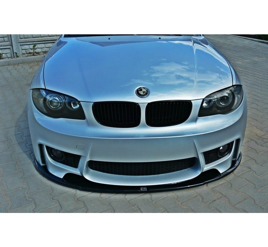 Maxton Design FRONT SPLITTER passend voor BMW 1 E87 M-DESIGN