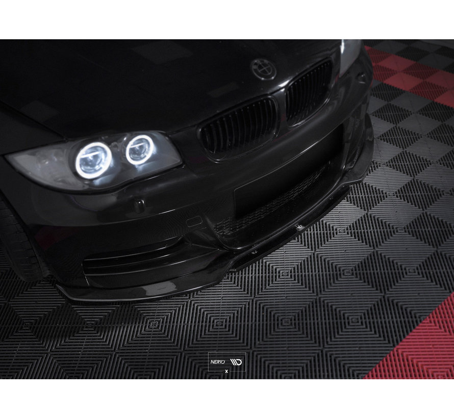 Maxont Design FRONT SPLITTER V.1 BMW 1 E82 FACELIFT M-PACK