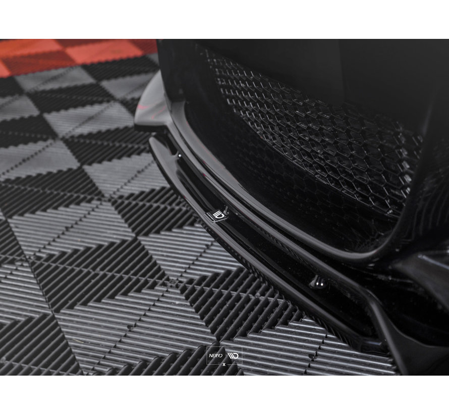 Maxont Design FRONT SPLITTER V.1 passend voor BMW 1 E82 FACELIFT M-PACK