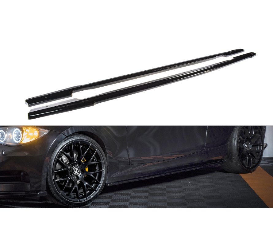 Maxton Design SIDE SKIRTS DIFFUSERS BMW 1 E81/ E87 FACELIFT