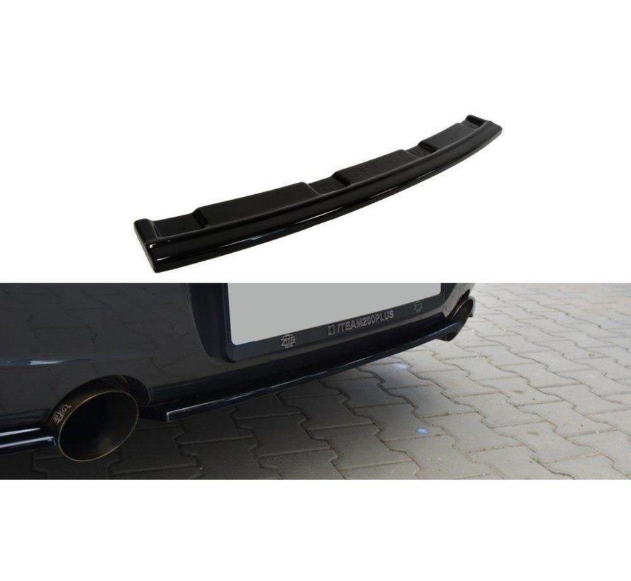 Maxton Design CENTRAL REAR SPLITTER BMW 1 F20/F21 M-POWER (WITHOUT VERTICAL BARS)