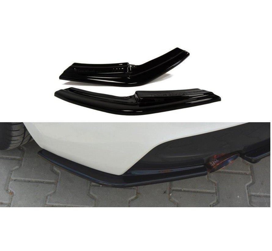 Maxton Design REAR SIDE SPLITTERS BMW 1 F20/F21 M-POWER (PREFACE)