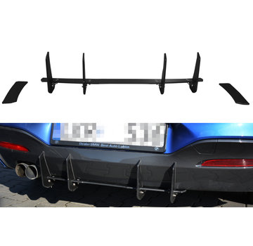 Maxton Design Maxton Design passend voor BMW 1 F20/F21 M-POWER FACELIFT - REAR DIFFUSER V.1