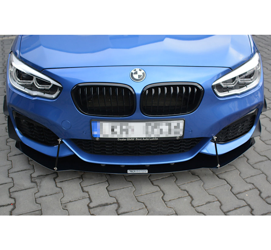 Maxton Design FRONT RACING SPLITTER V.1 BMW 1 F20/F21 M-POWER FACELIFT