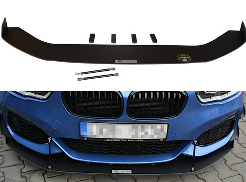 Maxton Design Maxton Design FRONT RACING SPLITTER V.2 BMW 1 F20/F21 M-POWER FACELIFT