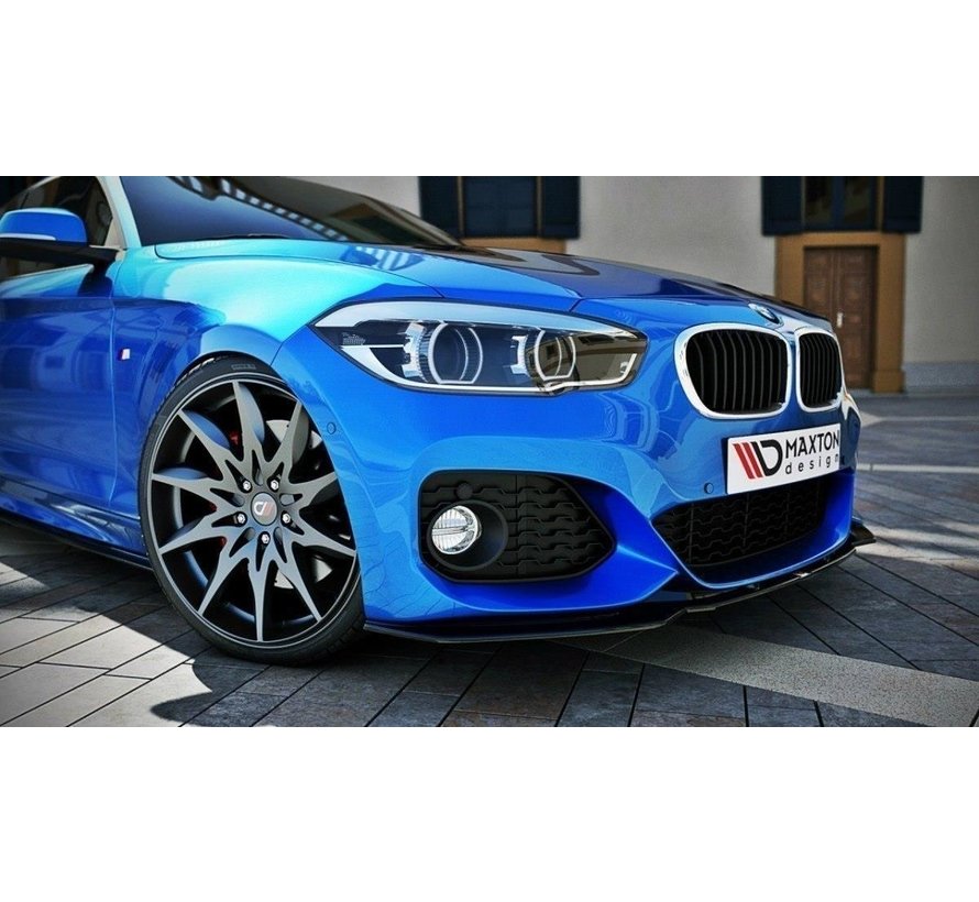 Maxton Design FRONT SPLITTER V.1 passend voor BMW 1 F20/F21 M-POWER FACELIFT
