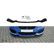 Maxton Design Maxton Design FRONT SPLITTER V.2 passend voor BMW 1 F20/F21 M-POWER
