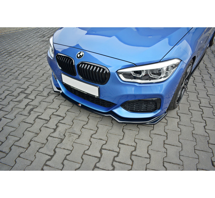 Maxton Design FRONT SPLITTER V.2 passend voor BMW 1 F20/F21 M-POWER